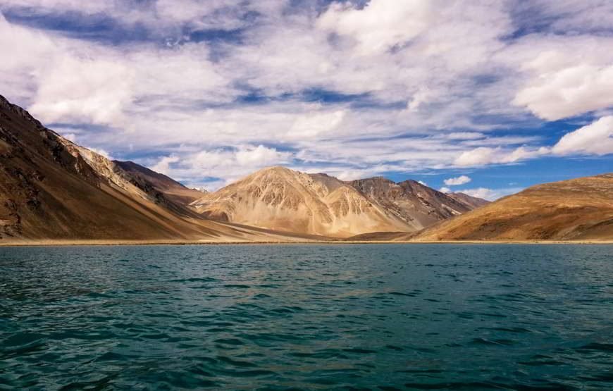 Leh – Sangam – Pangong Lake – Khardungla -Ule- Leh