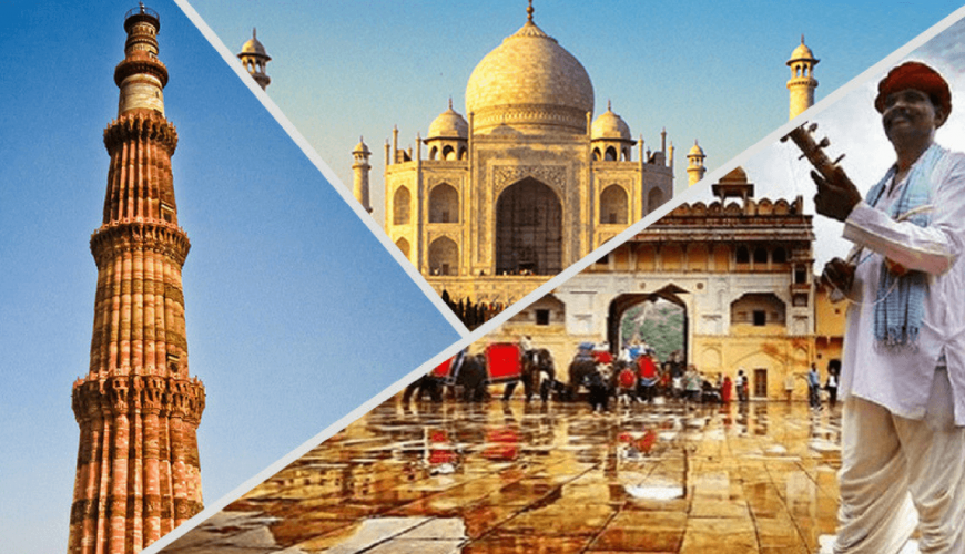 What to See on Your Golden Triangle Tour- An Infographic