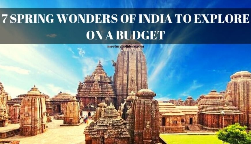 7 Spring Wonders of India to Explore in a Budget- An Infographic